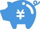 豚の貯金箱のアイコン