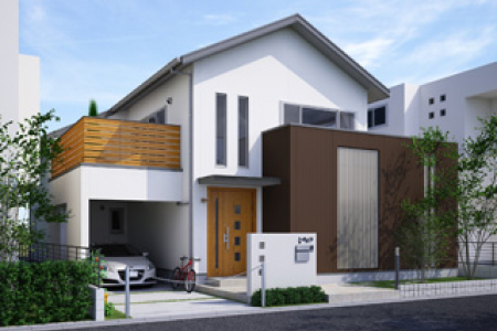 住宅の外観